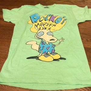 Rocko’s Modern Life lime green Tee